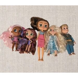 Mixed Dolls Lot Hairdorables Boxy Girls Disney Frozen Petite Elsa Willow Fashion